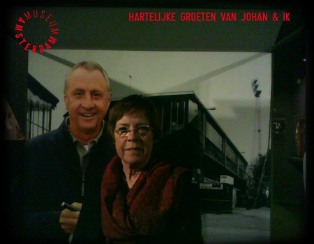 Evelyne bij Johan & ik