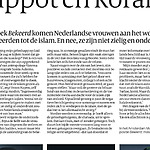 Artikel Volkskrant 11 april - Bekeerd (tekst)