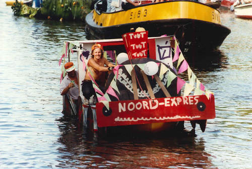 Piet van Roemburg, foto gemaakt tijdens Sail 1990