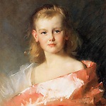 Thérèse Schwartze, Portret van Prinses Wilhelmina, 1888. Historische Verzamelingen van het Huis Oranje-Nassau