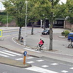 Uitzicht vanuit Archimedesweg 74 boven op tunnel Archimedesweg. Foto Annemieke Jurgens, 2015