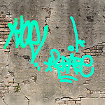 Digiffiti wall tag