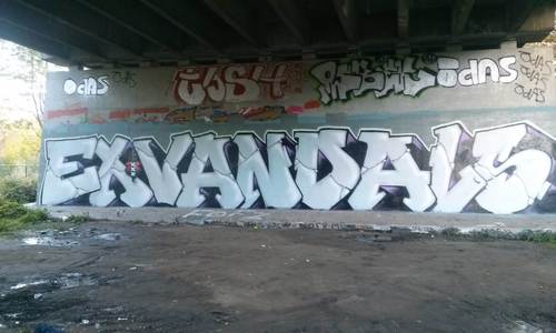 Piece van de Amsterdamse Ex Vandals