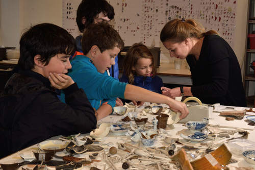 De Nationale Archeologiedagen in Amsterdam.