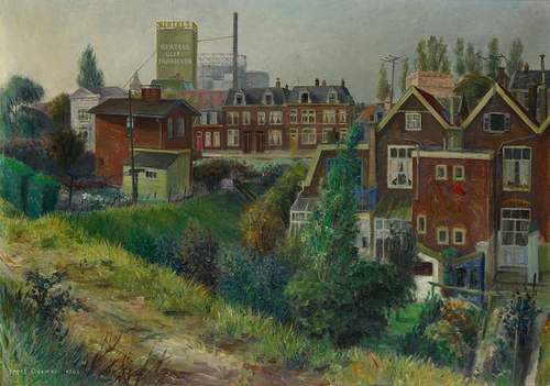 Kreel Damen, Gezicht op de Omval 1961, Amsterdam Museum