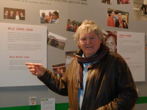 Rein Gaal in het museum 