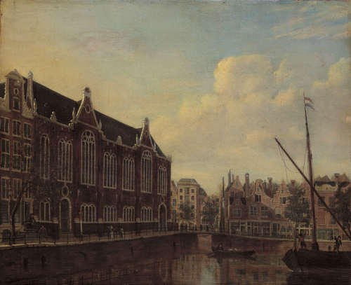 Het Boerenverdriet aan het Spui, Jan Ekels, na 1754, inv.nr. SB 409