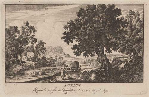 Pieter Schenk (uitgever), Julius, ets, 1701. Collectie Amsterdam Museum, A 56568