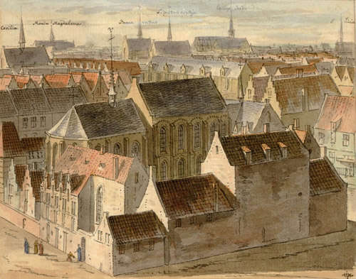 Bethaniënklooster te Amsterdam 1544, Abraham de Haan