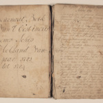 Johannes Timmers (auteur), Journaal Boek van 't Oostindies Comp. Schip Holland van 't jaar 1781 tot 1784, 1781 – 1784. Manuscript. Collectie Amsterdam Museum, LA 2022.2  