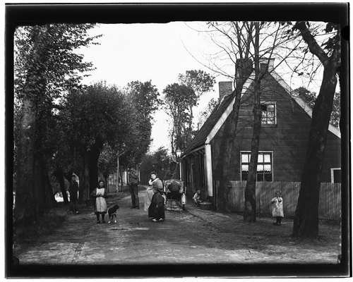 Jacob Olie, boerderij aan de Sloterweg, 1896. Bron: Stadsarchief Amsterdam.