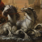 Ferdinand Bol, Neptunus treedt in dienst van de Amsterdamse Admiraliteit, ca. 1661-’62 (detail). Amsterdam Museum