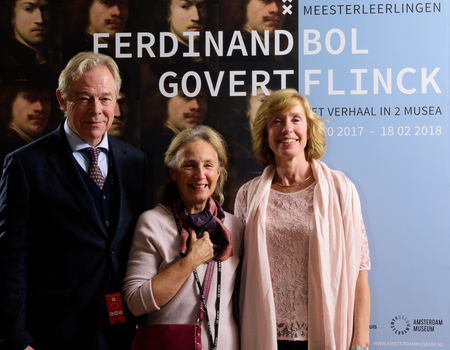 Fotowand opening tentoonstelling Bol en Flinck