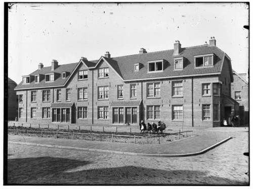 Van der Pekstraat, 26 maart 1920. Foto: Stadsarchief Amsterdam.