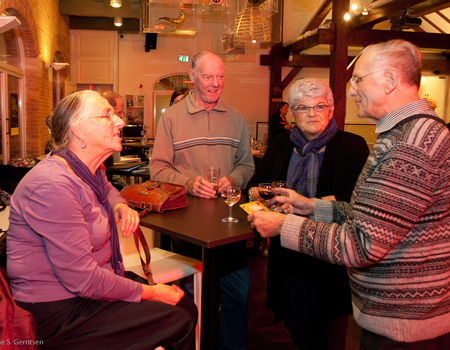  Ook trouwe verhalenverzamelaars van het Geheugen van West waren aanwezig.