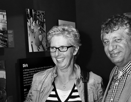 Ron Houthuijzen en zijn vrouw. Foto: Ebbie & Ivy, 2011.