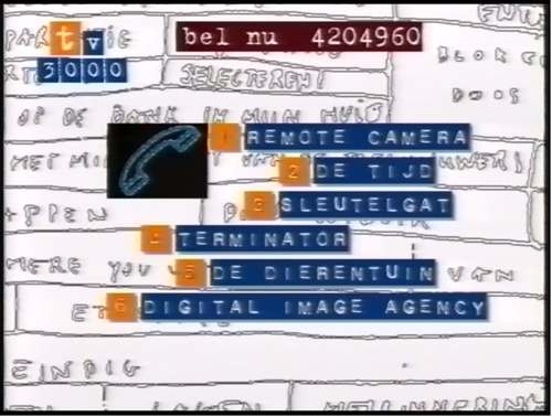 Vierde en laatste aflevering van Smart TV op 26 maart 1994 - screenshot