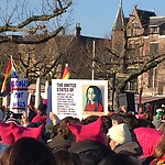 Women's March Amsterdam, photo: Rob Oliver