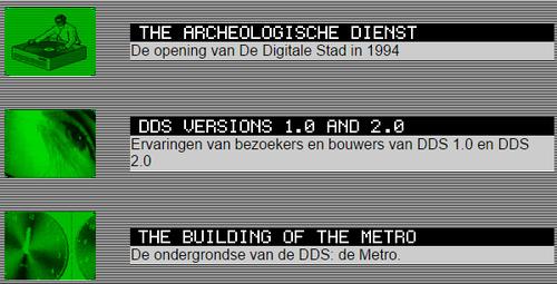 Webmix De Archeologische Dienst - screenshot webarcheologische opgraving