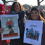 Women's March Amsterdam, photo: Allison Hamilton-Rohe