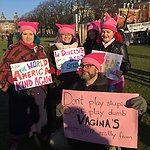 Women's March Amsterdam, photo: Allison Hamilton-Rohe