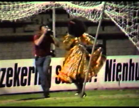 Modeshow in het PSV stadion